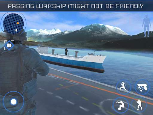 Blazing Sniper Commando : Navy screenshot 1