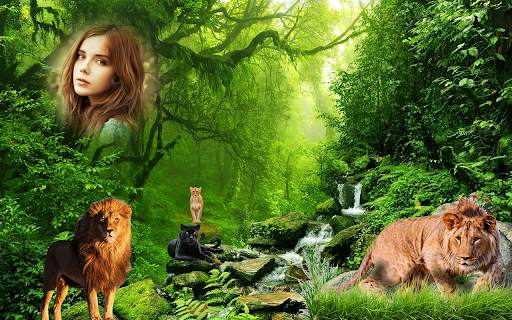Wild Animal Photo Editor: Photo Frames Banane Wala screenshot 7