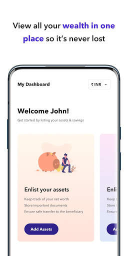 Ample - Net worth tracker & Money Manager स्क्रीनशॉट 1