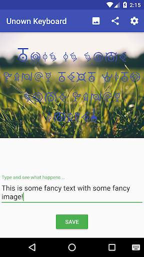 Unown Keyboard screenshot 2