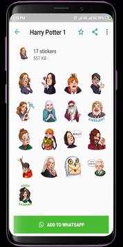 Harry Potter NEW Stickers WAStickerApps WAStickers screenshot 4