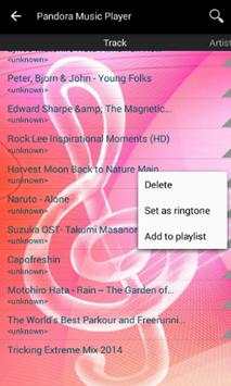 Pandora Music Player screenshot 3