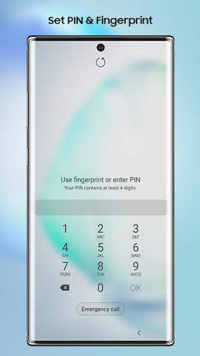 Note 10 Lock screen screenshot 2