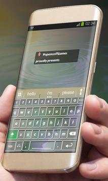Nature elements AiType Theme screenshot 1