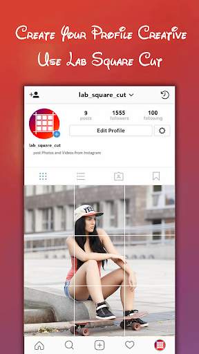 LabSquare Cut - 9 Cut & Grid Photo screenshot 5