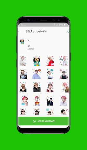 BTS Stickers For Share – BTS Emoji screenshot 1