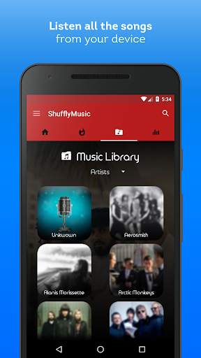 Shuffly Music - Song Streaming Player screenshot 7