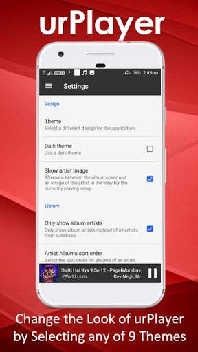 urPlayer - Your Best Music Player screenshot 5