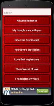 Romantic Love Letters स्क्रीनशॉट 2