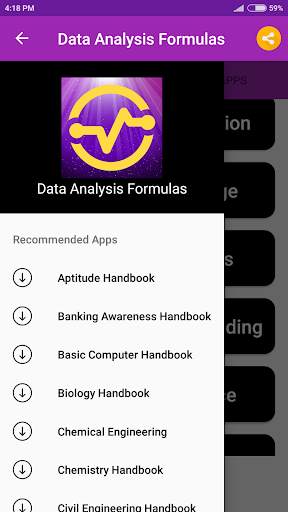 Data Analysis Formulas screenshot 4