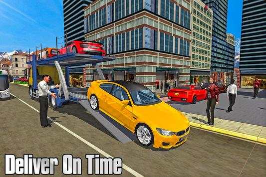 Super Car Transport Truck Drive 2018 screenshot 8