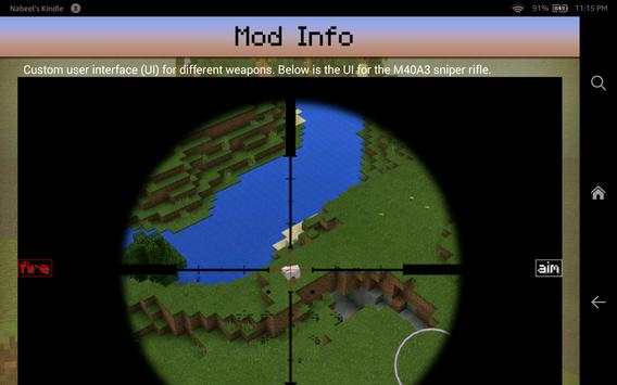 DesnoGuns Mod for Minecraft PE screenshot 5