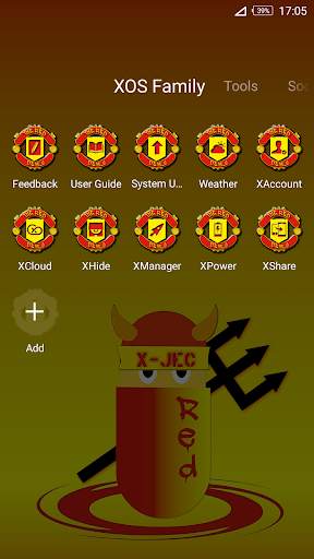 Theme for Infinix - XOS Launcher : Devils Theme screenshot 3