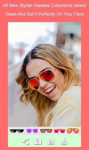 Glasses Photo Editor - Fashion Glasses editor screenshot 3