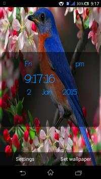 Birds Live Wallpaper स्क्रीनशॉट 3
