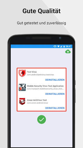Antivirus Android screenshot 2