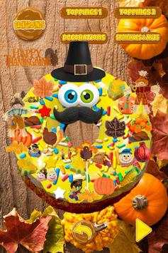 Thanksgiving Donut Maker Baker - Cook & Make Candy screenshot 3