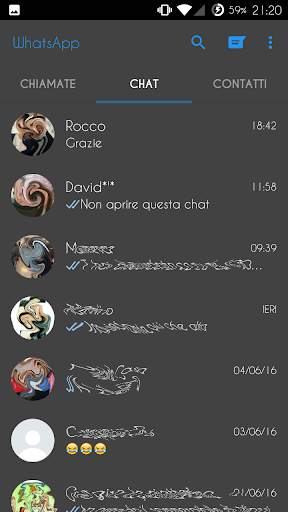 Material Blue CM Theme screenshot 5