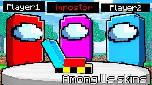 Among Us skins for minecraft screenshot 1