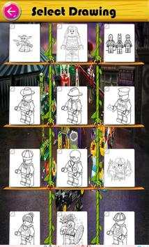 mewarnai permainan LEGO FAVORIT screenshot 2