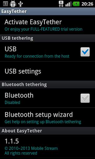 Easy Tether Lite (No root) screenshot 3