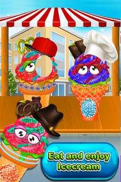 Frosty Ice Cream kids Making Game screenshot 6