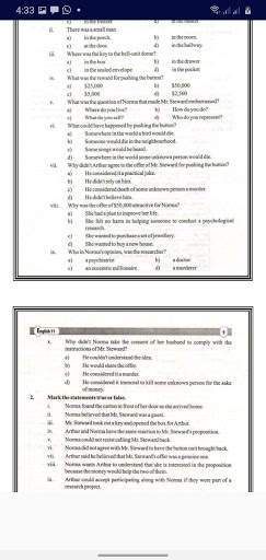 11th Class English Textbook Offline screenshot 5