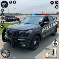 SUV Police Car Chase Cop Games logo