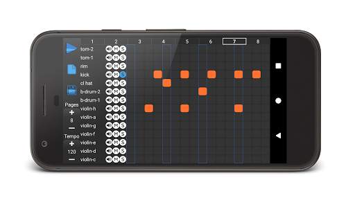 Violin and Drums: beat maker. Music maker screenshot 3