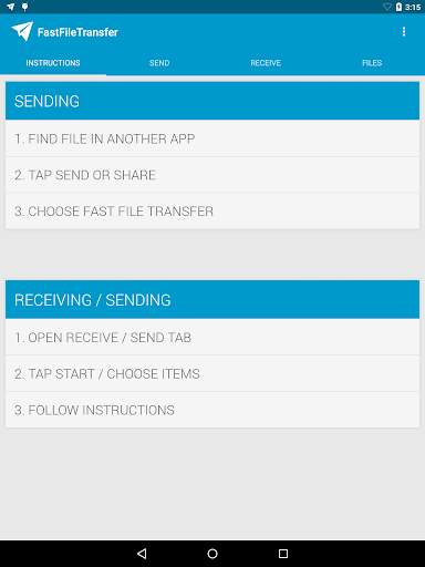 Fast File Transfer 7 تصوير الشاشة