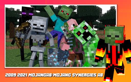 New Mobs Skin Pack for Minecraft PE screenshot 1