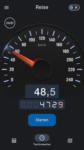 Speed Tracker: Tachometer gps screenshot 1