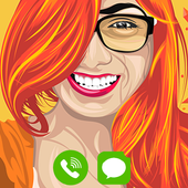 Fake Call And Sms From Mia Khalifa иконка