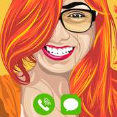 Fake Call And Sms From Mia Khalifa on 9Apps