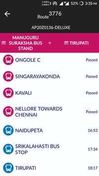 APSRTC Tirupati - Track Local City Bus Services screenshot 5