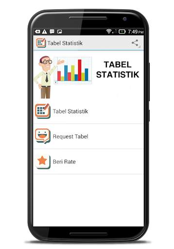 Tabel Statistik screenshot 2