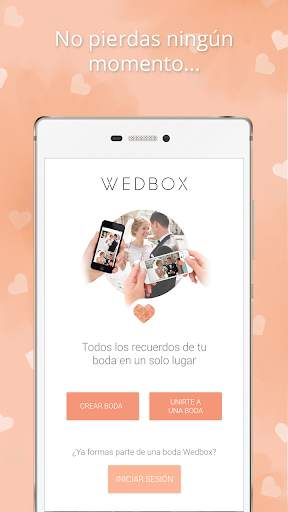 Fotos de boda - Wedbox screenshot 1
