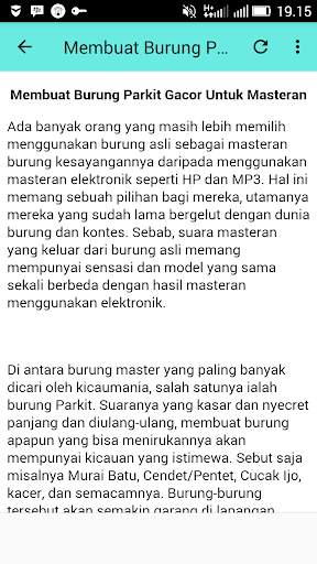 Kicau Burung Parkit Terbaru screenshot 4