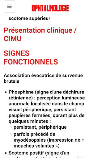 Ophtalmologie screenshot 5