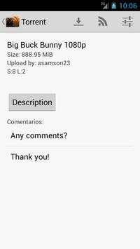 Pirate Bay RSS screenshot 2