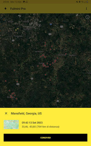 Localizzatore di Fulmini screenshot 5