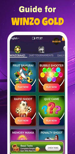 Tips for Winzo Games : Earn Money for Games Tips स्क्रीनशॉट 3