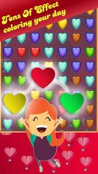 Sweet Hearts - Cute Candy Match 3 Puzzle 2019 screenshot 1