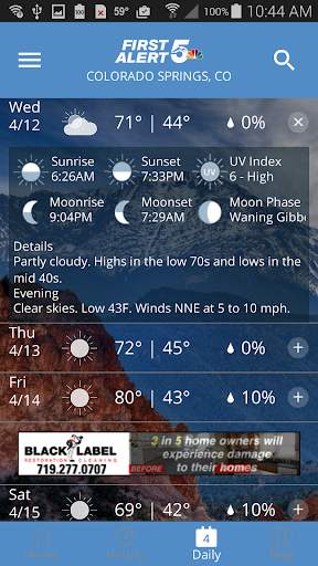 First Alert 5 Weather App screenshot 3