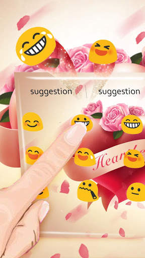 red heart love keyboard screenshot 3