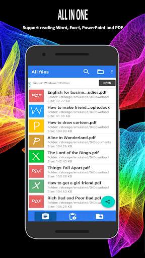 EZ Office - Word, Excel, PowerPoint, PDF Reader screenshot 1