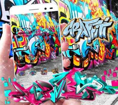 Street Graffiti Theme wall art screenshot 5