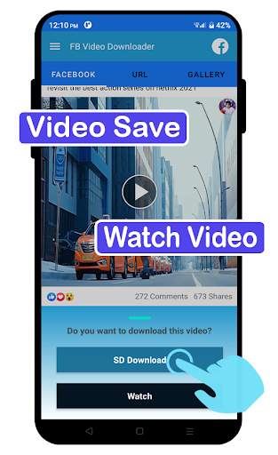 HD Video Saver  For Facebook screenshot 2