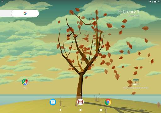 Tree With Falling Leaves Live Wallpaper - FREE screenshot 15