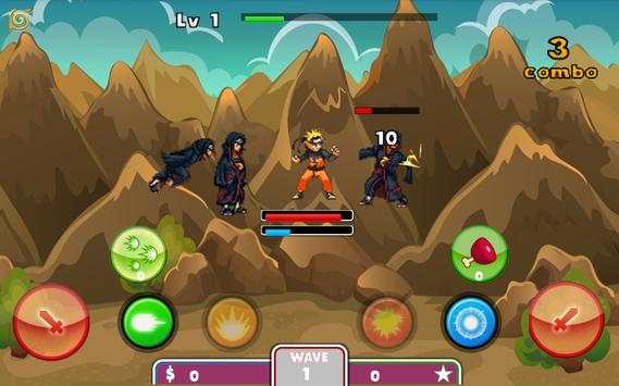 Ninja Shinobi Heroes War screenshot 4
